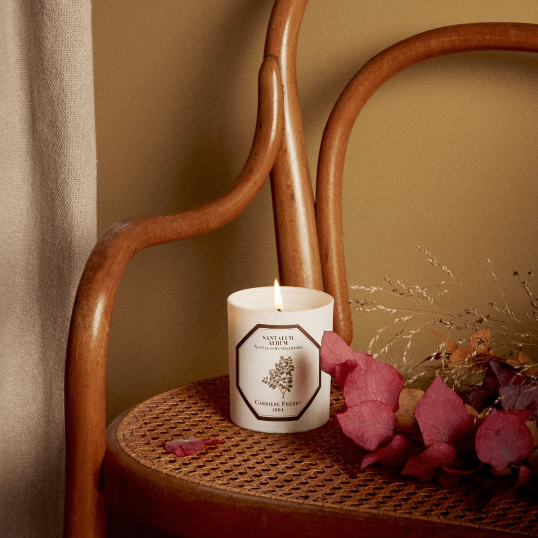 Candles - Carriere Freres - Carrière Frères Sandalwood Candle 185g - The Gift Company