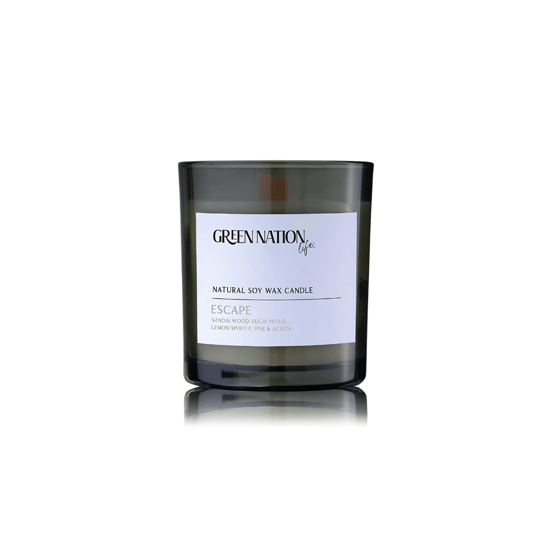 Candles - Green Nation Life - Green Nation Life Luxurious Scented Soy Wax Candle Escape (Australia) 300g - The Gift Company
