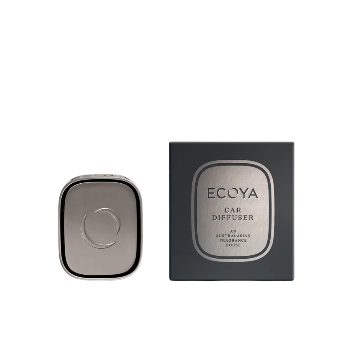 Car Diffuser - Ecoya - ECOYA Car Diffuser Satin Charcoal Finish - The Gift Company