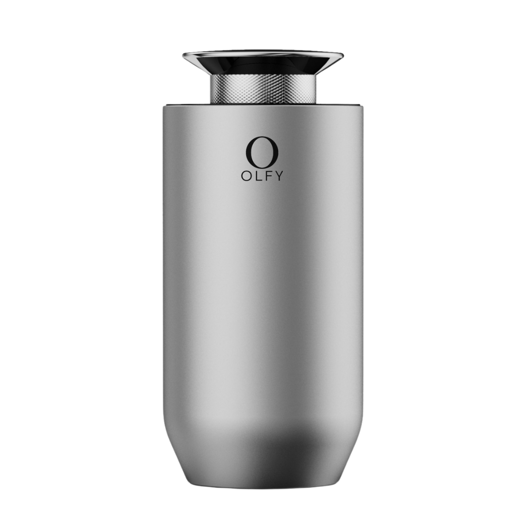 Car Diffuser - OLFY - OLFY Smart Car Diffuser - Silver - The Gift Company