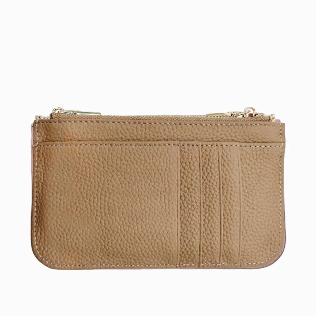Card Wallet - Zjoosh - Zjoosh Courtney Card Wallet Hazelnut - The Gift Company