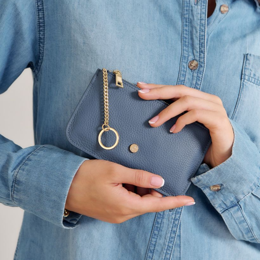 Card Wallet - Zjoosh - Zjoosh Courtney Card Wallet Navy - The Gift Company
