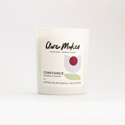 Clare Makes Constance Eucalyptus & Lavender Reed Diffuser 200mL – Clare Makes product and lifestyle image 2