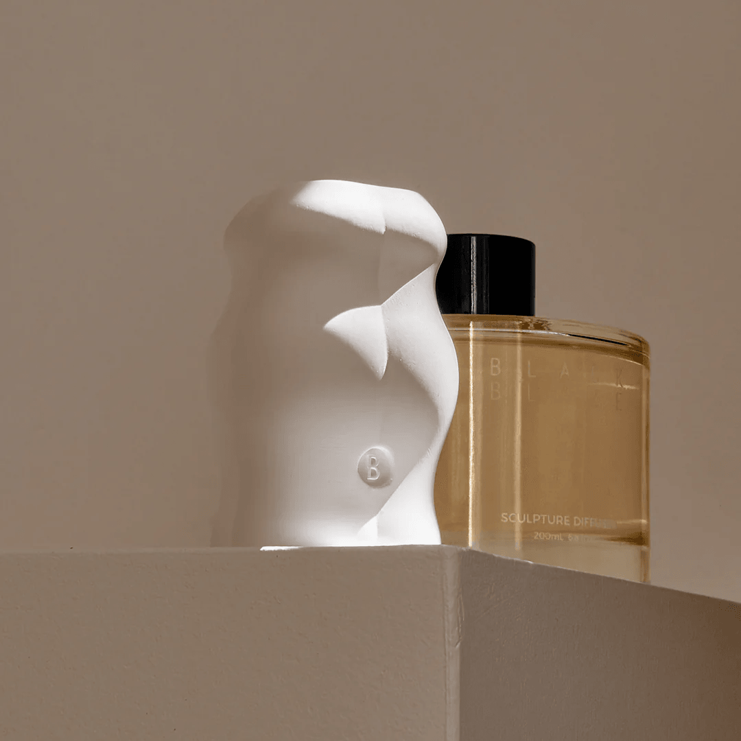 Diffuser - Black Blaze - Black Blaze Sculpture Diffuser - Bondi Breeze 200mL - The Gift Company