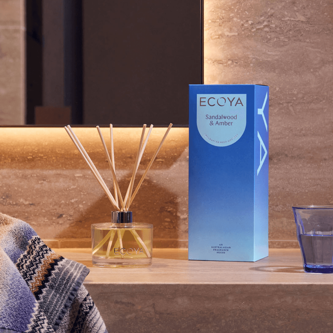 Diffuser - Ecoya - ECOYA Diffuser - Amber & Sandalwood 200mL - The Gift Company
