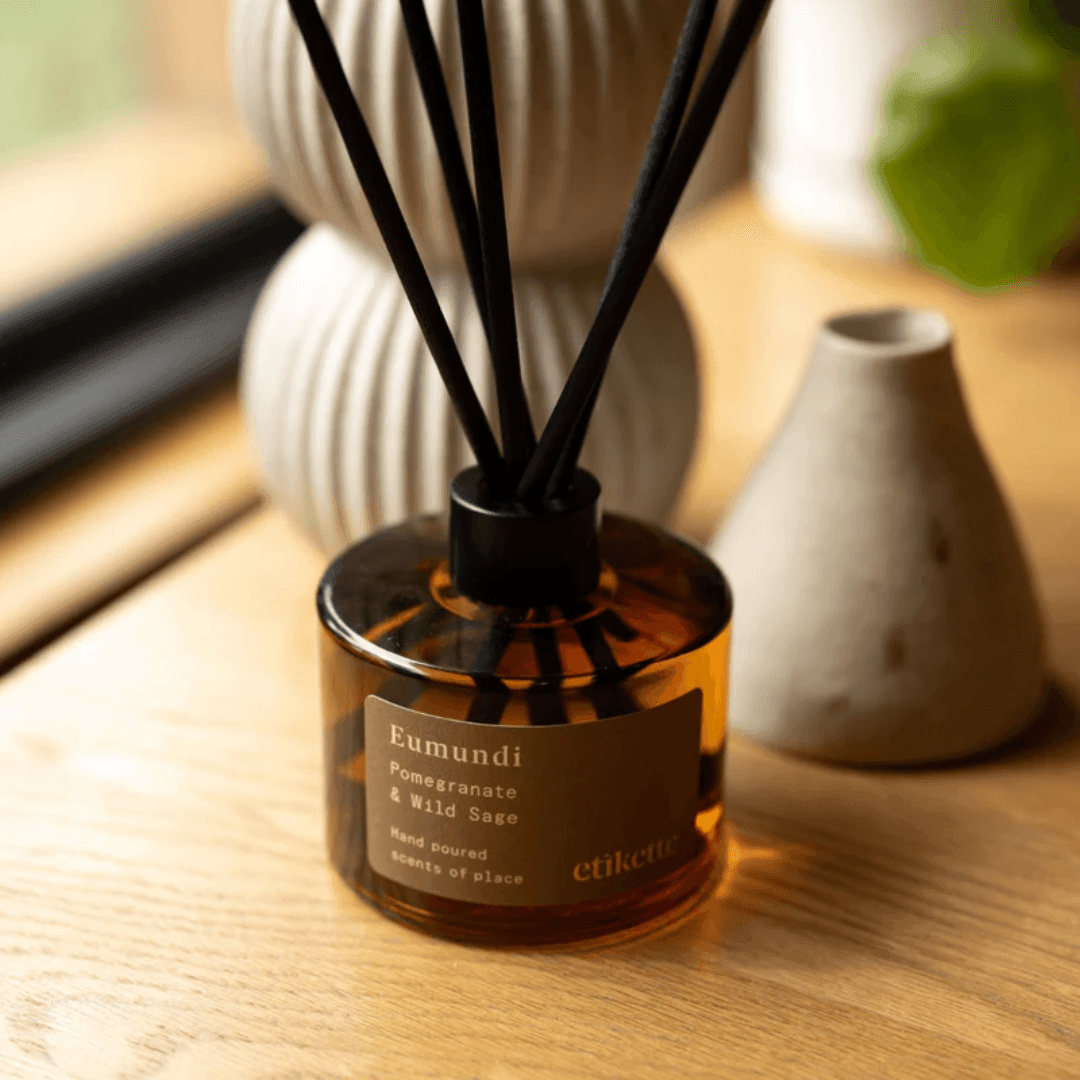 Diffuser - Etikette - Etikette Pomegranate & Wild Sage Reed Diffuser 200mL - The Gift Company