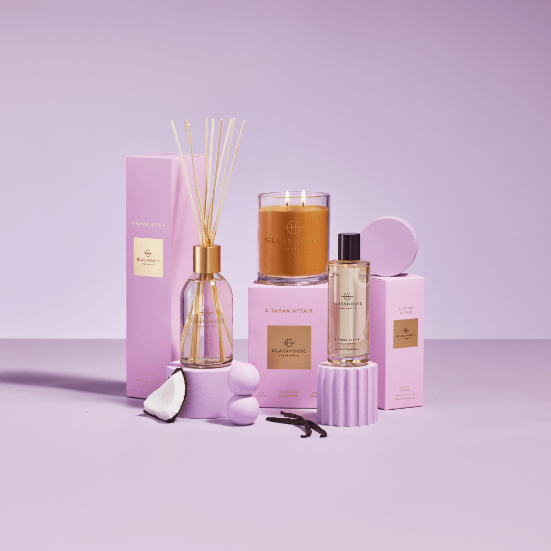 Diffuser - Glasshouse - Glasshouse Fragrances Diffuser - A Tahaa Affair 250mL - The Gift Company