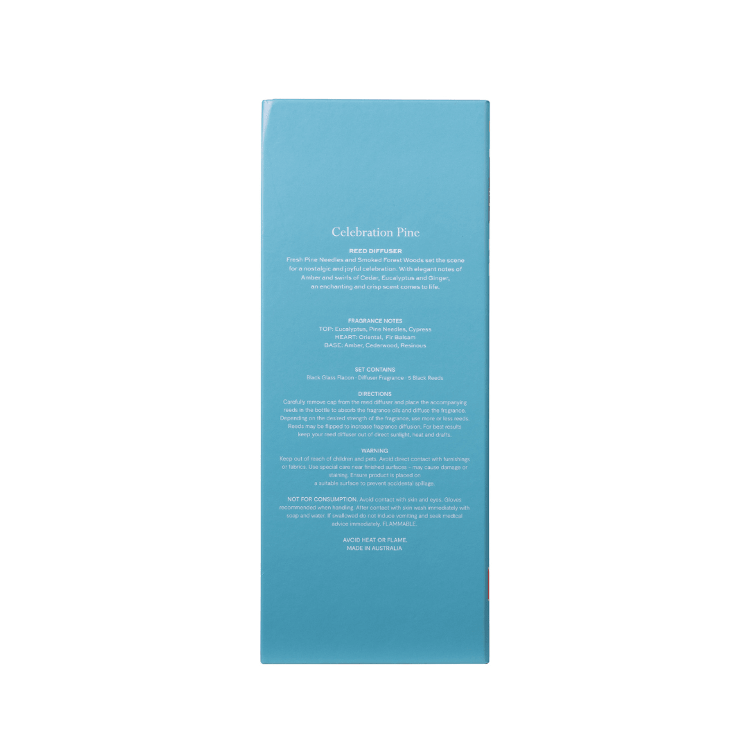 Diffuser - Mor Boutique - MOR Celebration Pine Reed Diffuser 180mL - The Gift Company