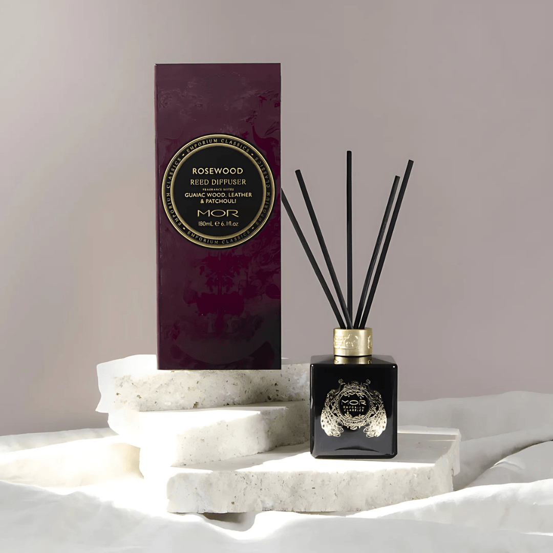 Diffuser - Mor Boutique - MOR Rosewood Reed Diffuser 180mL - The Gift Company