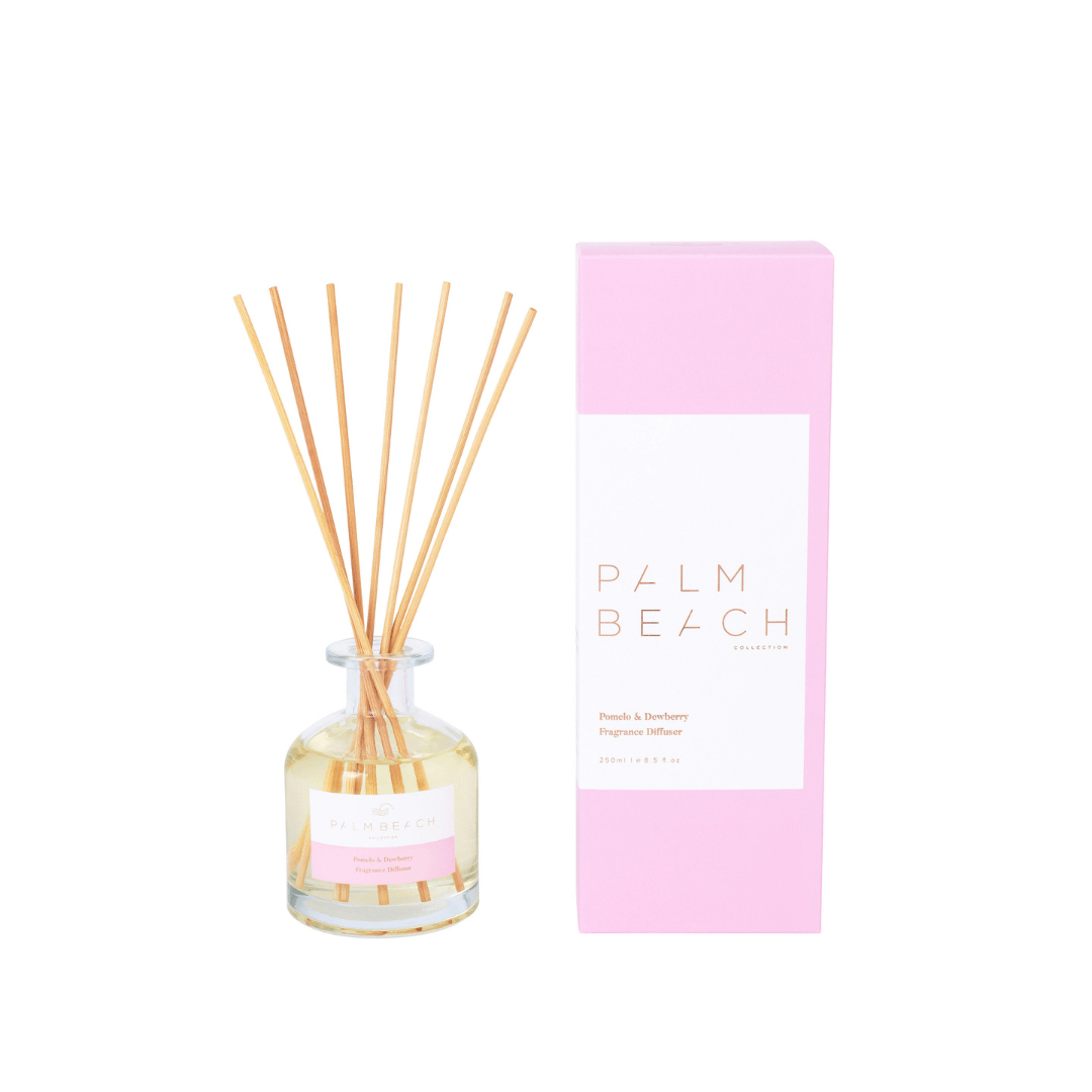 Diffuser - Palm Beach - Palm Beach - Pomelo & Dewberry Reed Diffuser 250mL - The Gift Company