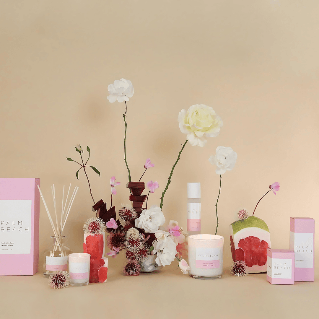 Diffuser - Palm Beach - Palm Beach - Pomelo & Dewberry Reed Diffuser 250mL - The Gift Company