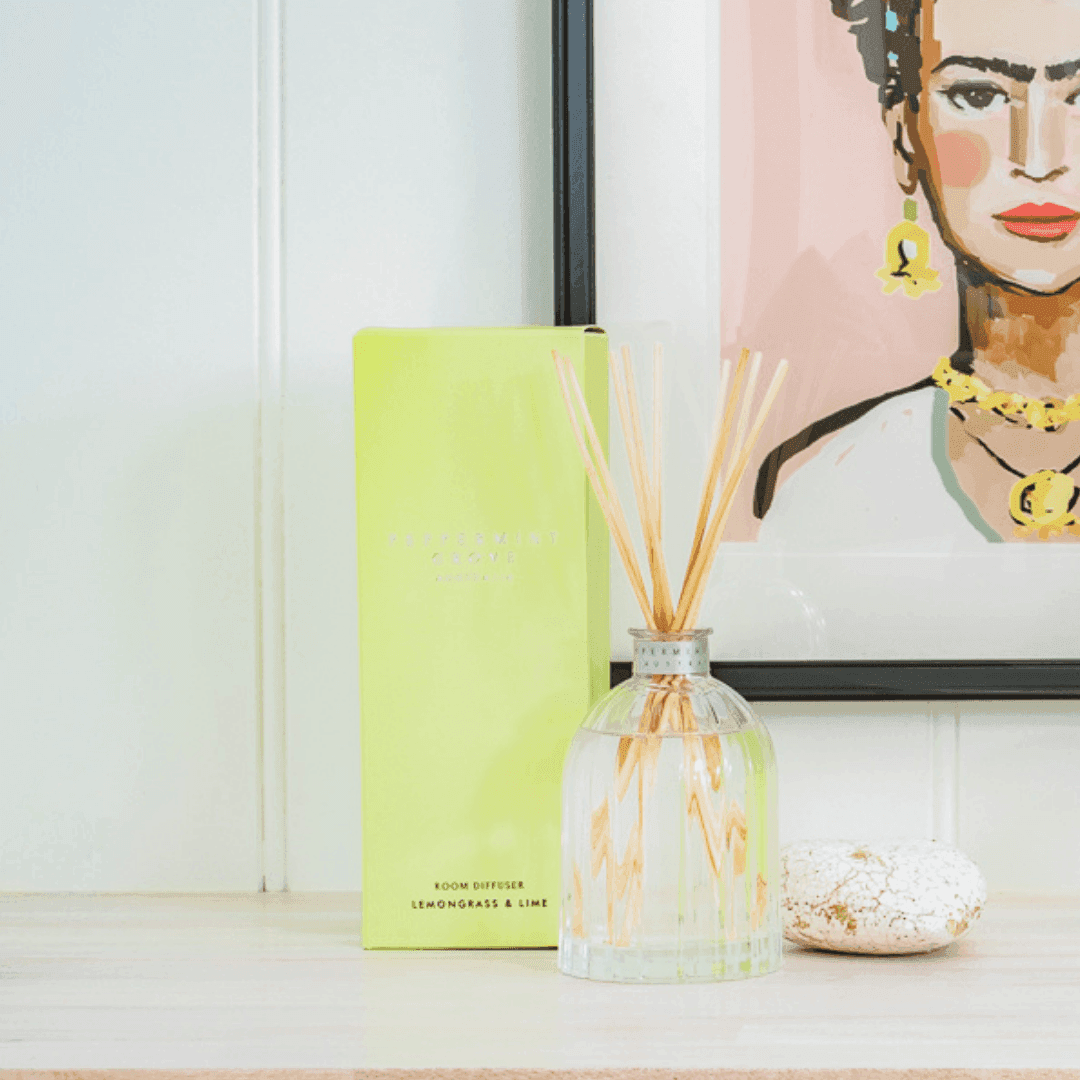 Diffuser - Peppermint Grove - Peppermint Grove Diffuser Refill 500mL - Lemongrass & Lime - The Gift Company
