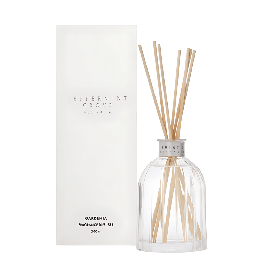 Diffuser - Peppermint Grove - Peppermint Grove Gardenia Fragrance Diffuser 200ml - The Gift Company