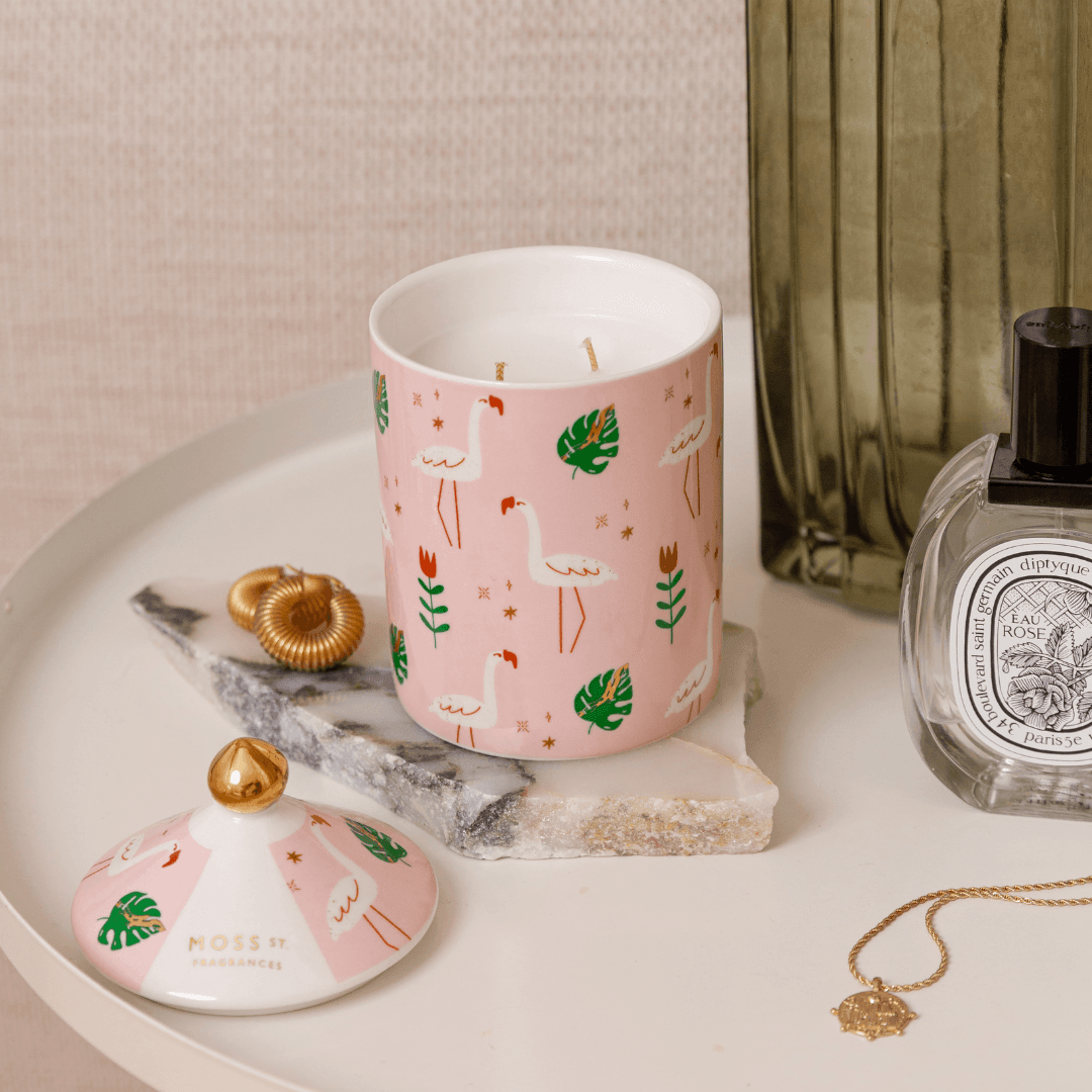 Diffuser Refill - Moss St Ceramics - MOSS ST Pink Sugar Diffuser Refill 500ml - The Gift Company