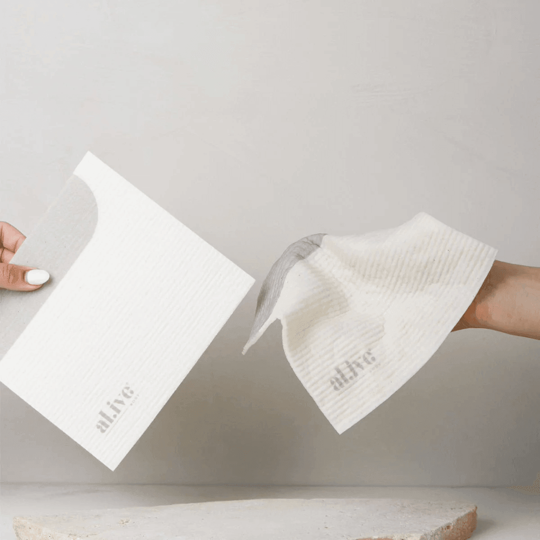 Dish Cloth - Al.ive - al.ive body Biodegradable Dish Cloth - Pack Of 2 - The Gift Company