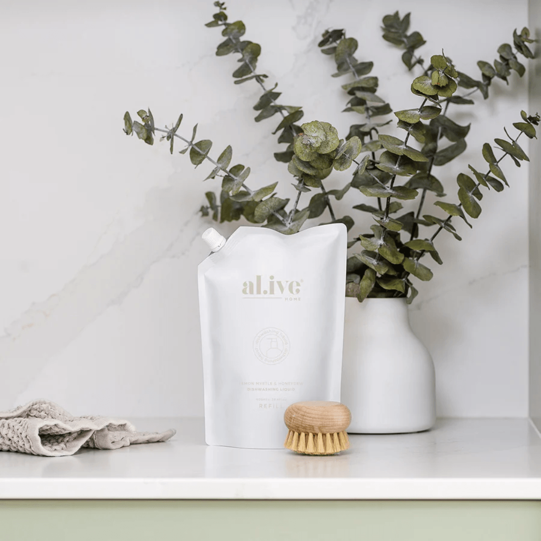 Dish Liquid - Al.ive - al.ive Dish Wash Refill Lemon Myrtle & Honeydew 900mL - The Gift Company