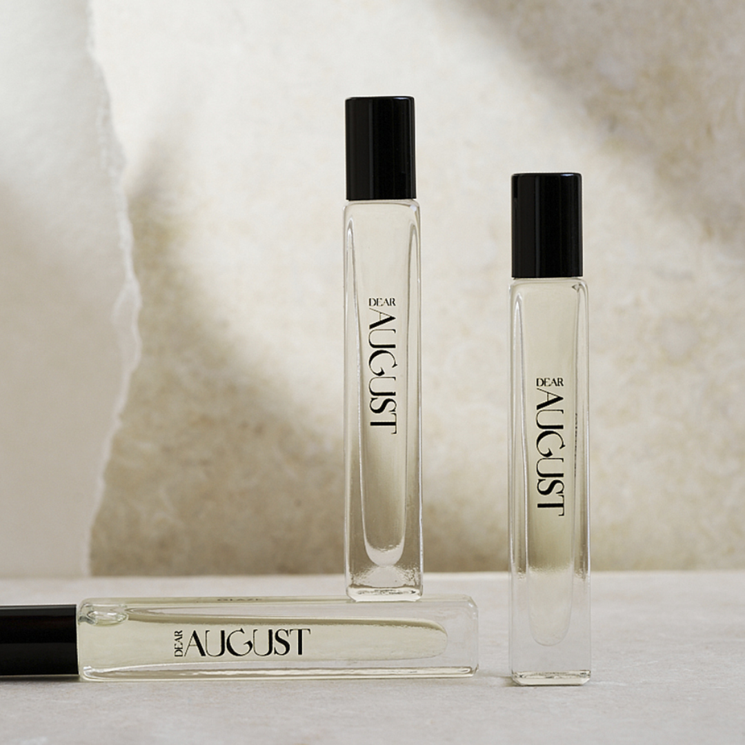 Eau de Parfum - Dear August - Dear August BLUSH Inspired by Baccarat Rouge 540 Roll-On Perfume Oil 10mL - The Gift Company