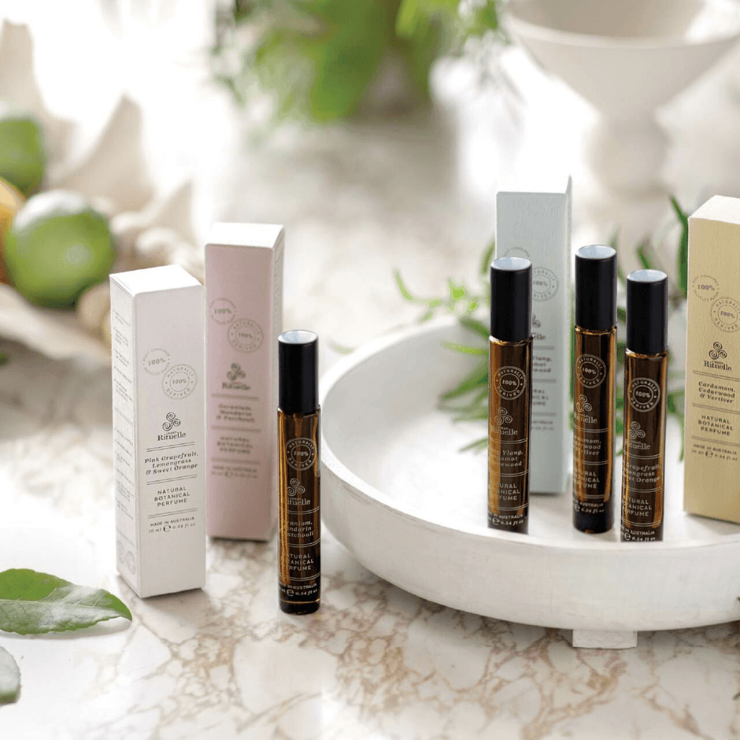Eau de Parfum - Urban Rituelle - Urban Rituelle Natural Botanical Parfum - Cardamom, Cedarwood & Vetiver 10mL - The Gift Company
