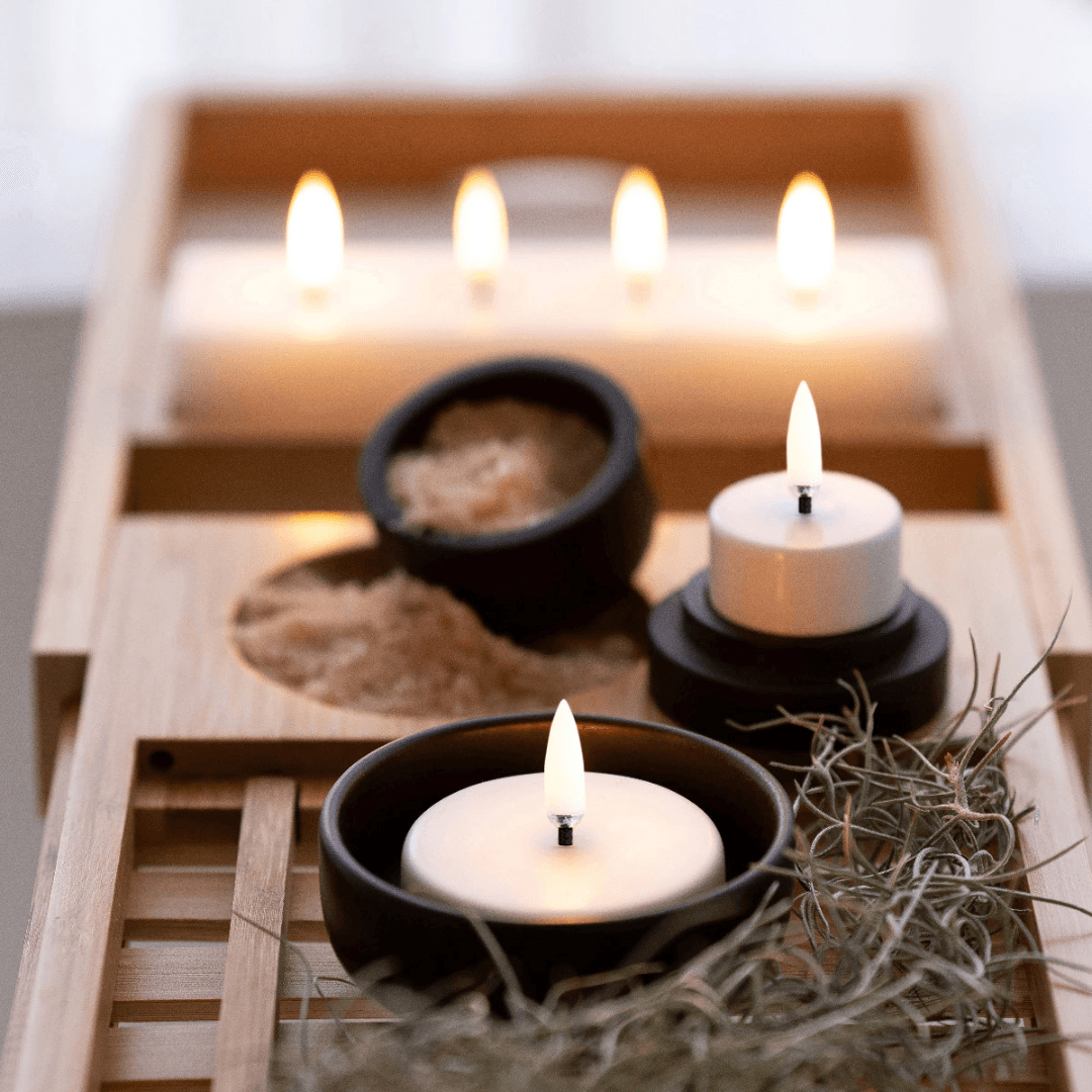 Flameless Candles - Enjoy Living - Enjoy Living Uyuni Lighting Premium Tea Light Flameless Candle - The Gift Company