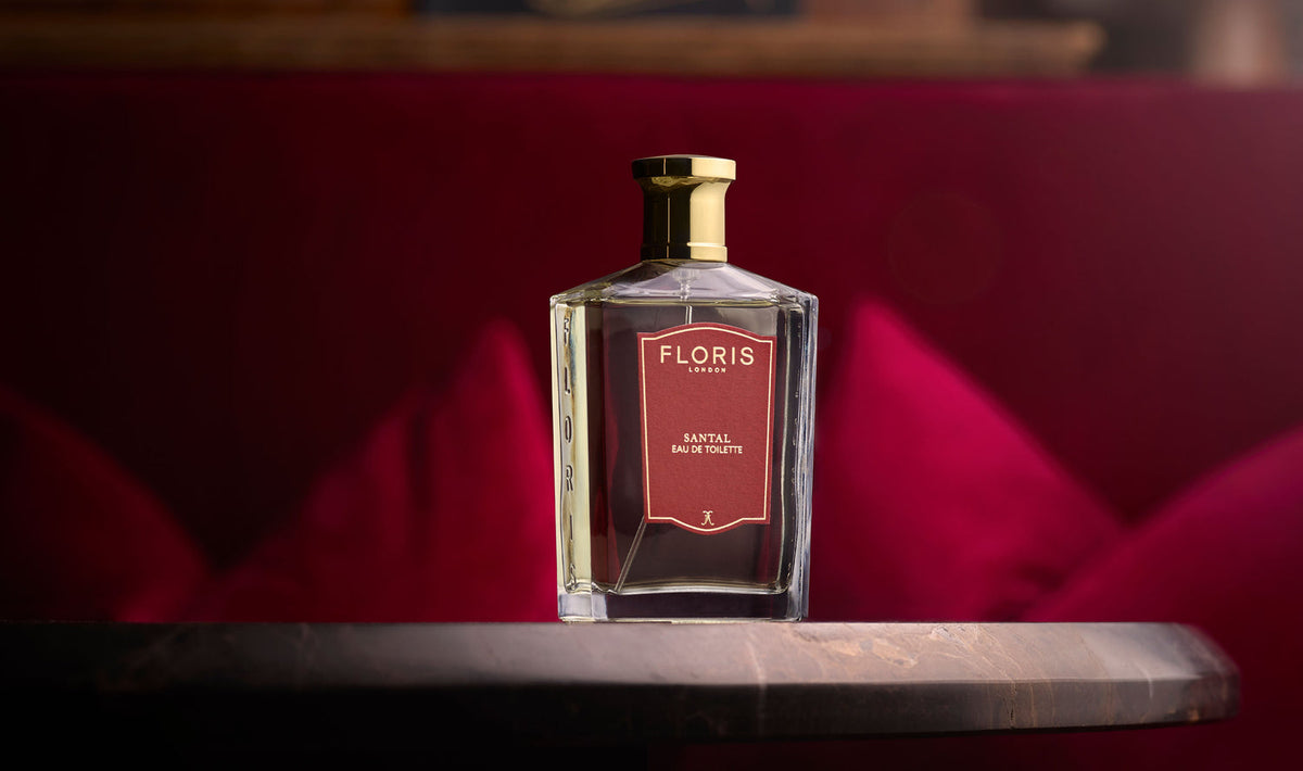 Floris Santal Eau de Toilette styled campaign image