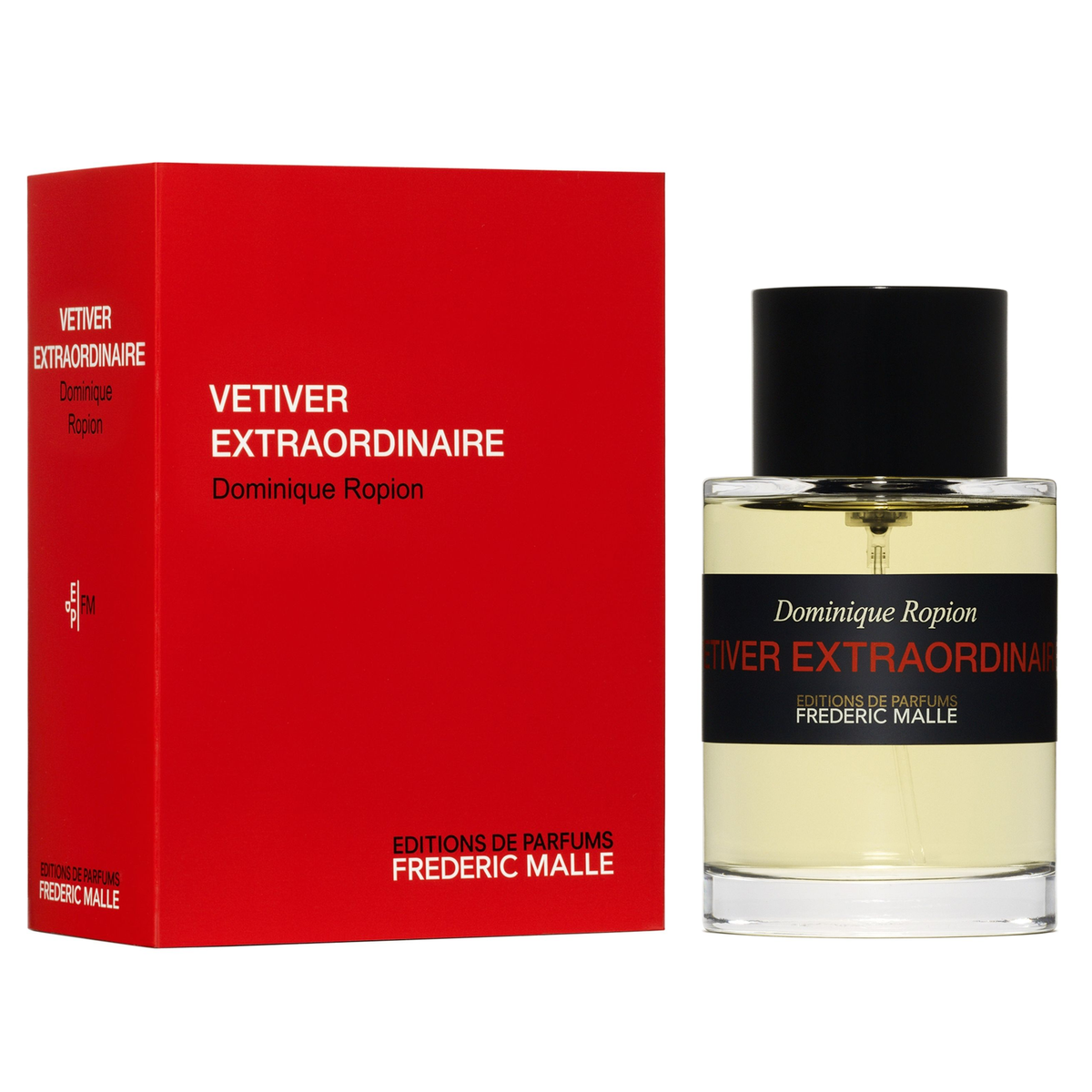 Frédéric Malle Vetiver Extraordinaire Eau de Parfum 100mL bottle and box