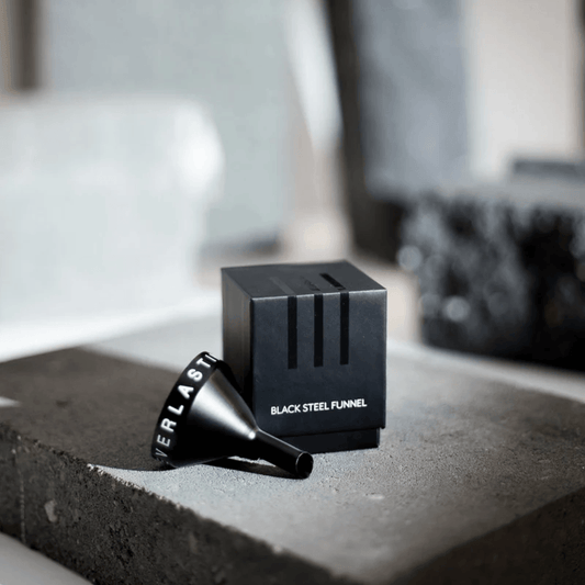Funnel - Everlasting Candle Co - Everlasting Candle Co. Black Steel Funnel - The Gift Company
