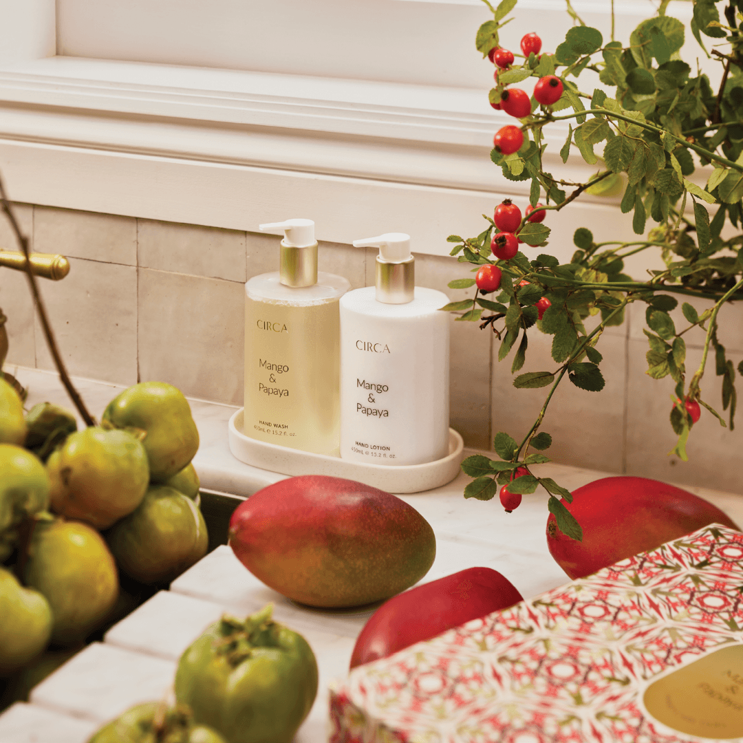 Gift Set - Circa - CIRCA Mango & Papaya Hand Care Duo Set 900mL - The Gift Company