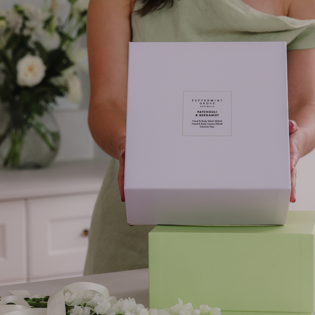 Gift Set - Peppermint Grove - Peppermint Grove Patchouli & Bergamot Hand Care Gift Set - The Gift Company