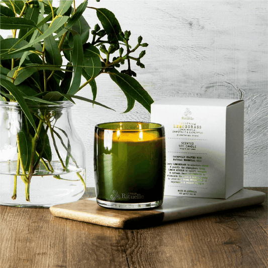 Urban Rituelle Lemongrass, Lemon Myrtle, Grapefruit & Eucalyptus Luxe Scent Bundle