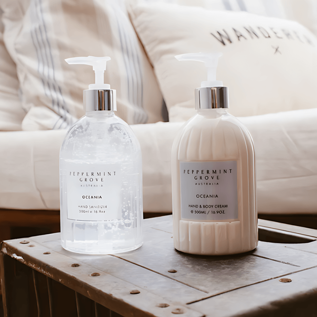 Hand & Body Cream - Peppermint Grove - Peppermint Grove Hand & Body Cream Oceania - The Gift Company
