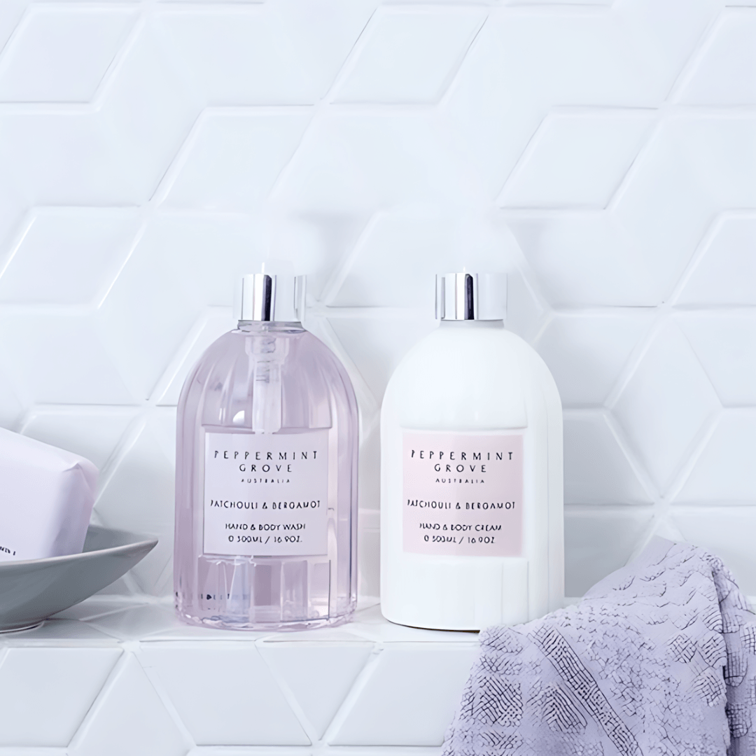 Hand & Body Cream - Peppermint Grove - Peppermint Grove Hand & Body Cream Patchouli & Bergamot - The Gift Company