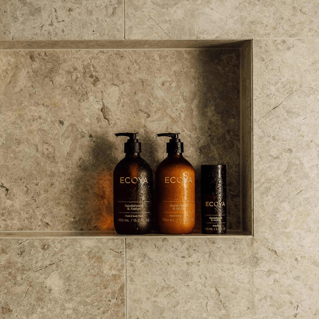 Hand & Body Lotion - Ecoya - ECOYA Sandalwood & Amber Hand & Body Lotion Refill 1L - The Gift Company