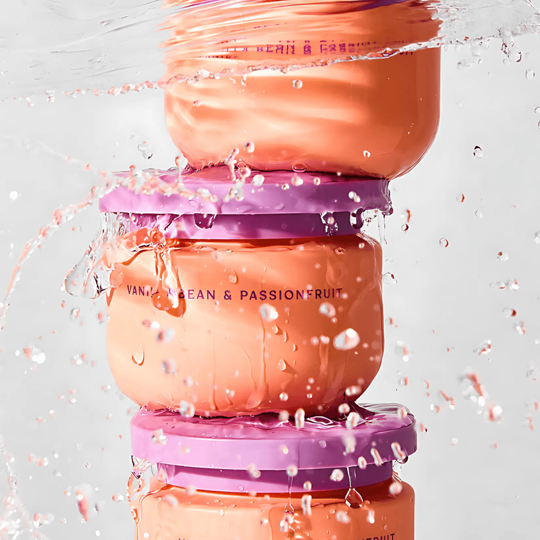 Hand & Body Lotion - Ecoya - ECOYA Sorbet Summer Vanilla Bean & Passionfruit Body Soufflé 200g - The Gift Company