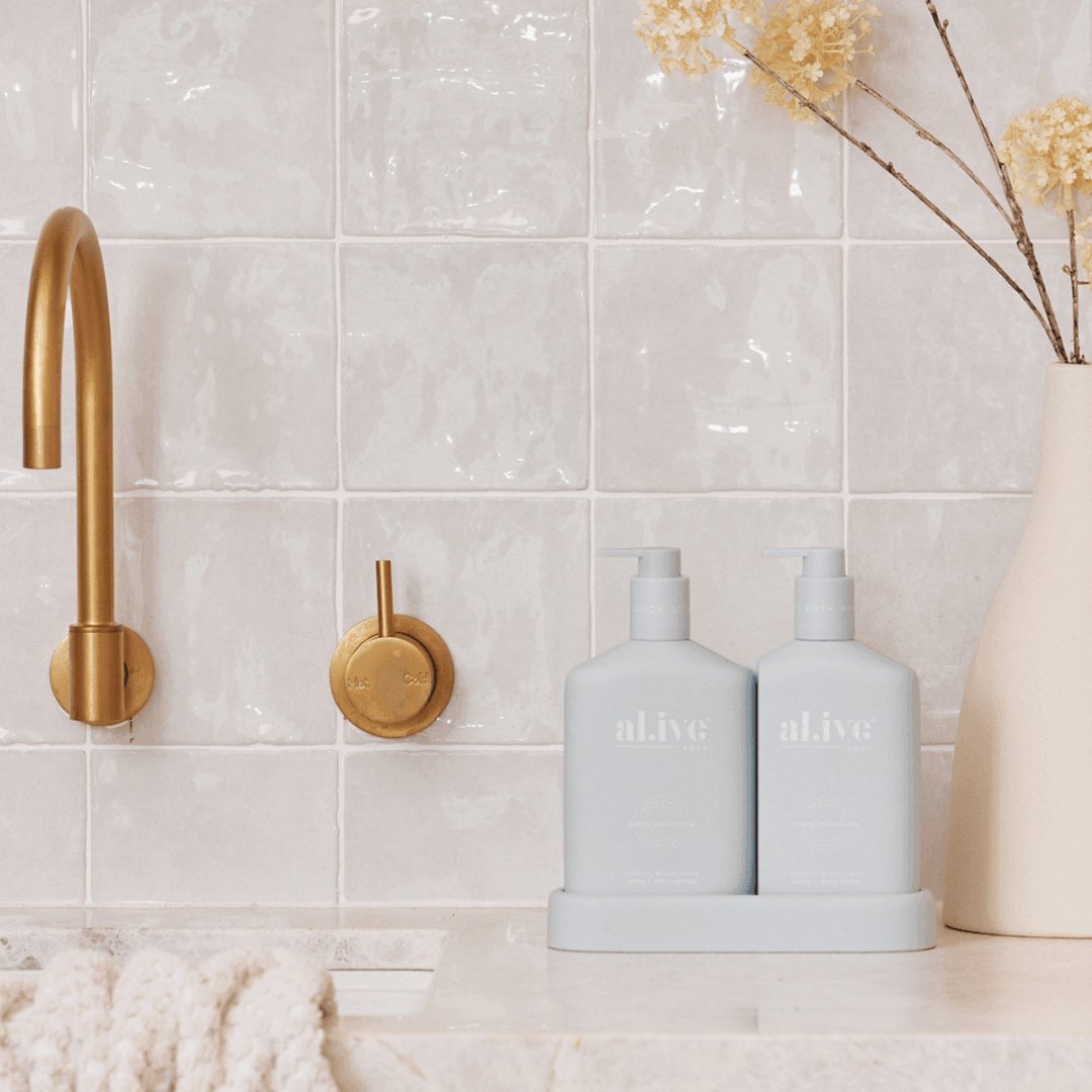 Hand & Body Wash - Al.ive - al.ive body Duo - Coastal Wildflower Hand Wash & Lotion - The Gift Company
