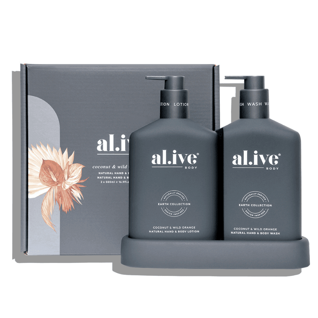 Hand & Body Wash - Al.ive - al.ive body Hand & Body Wash Refill - Coconut & Wild Orange 1L - The Gift Company