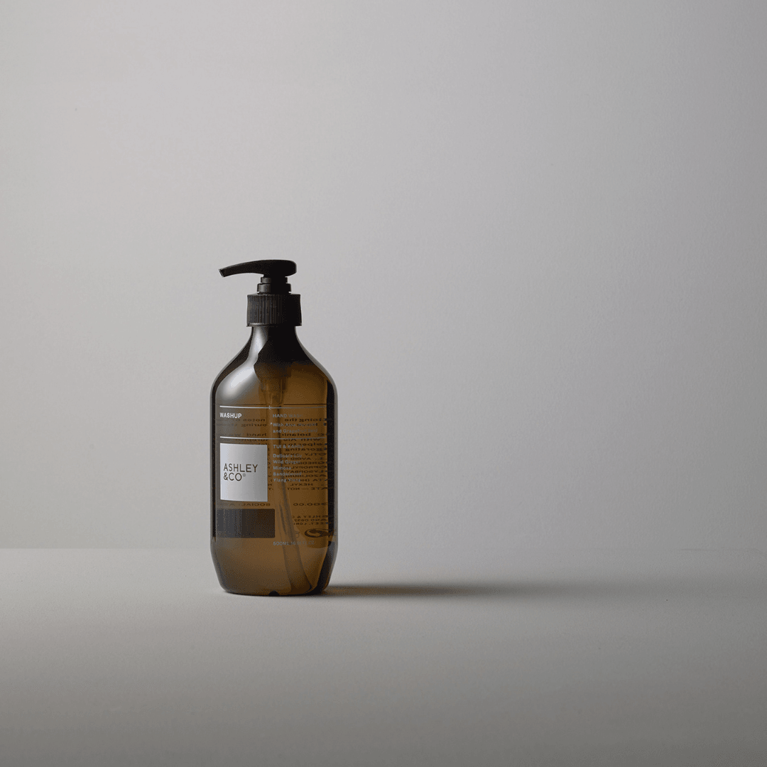Hand & Body Wash - Ashley & Co - Ashley & Co Tui & Kahili Washup Hand Wash 500mL - The Gift Company