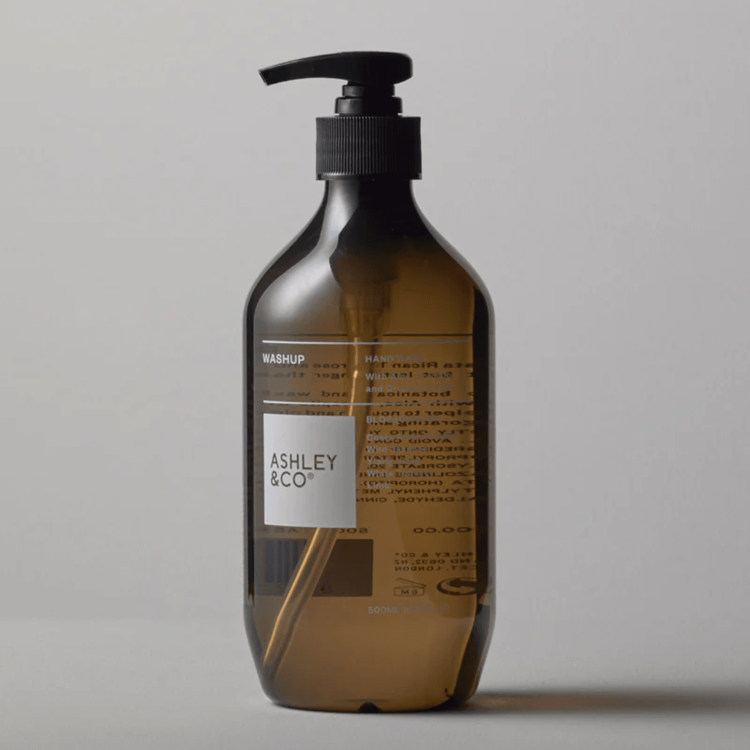 Hand & Body Wash - Ashley & Co - Ashley & Co Washup Hand Wash Blossom & Gilt 500ml - The Gift Company