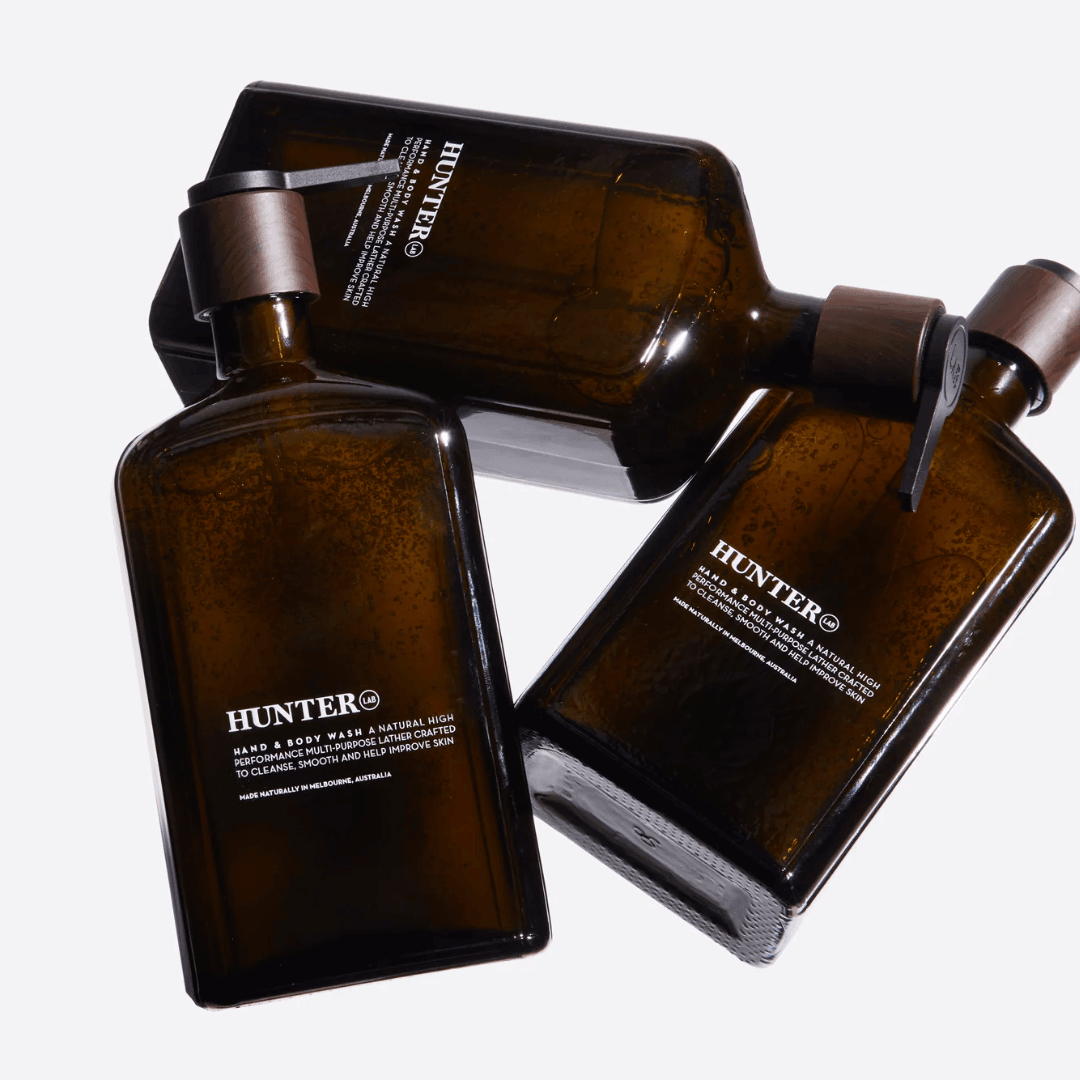 Hand & Body Wash - Hunter Lab - Hunter Lab Forever Kit (Reusable Glass Bottle - Hand & Body Wash) - The Gift Company