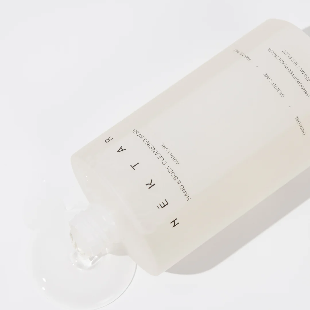 Hand & Body Wash - Nektar - Nektar Aqua Lune Hand & Body Cleansing Wash 450ml - The Gift Company
