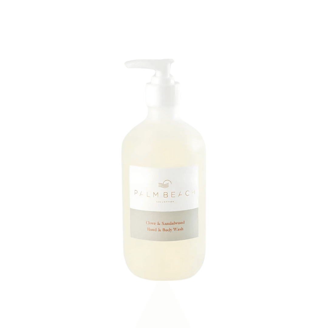 Hand & Body Wash - Palm Beach - Palm Beach Clove & Sandalwood Hand & Body Wash 500mL - The Gift Company
