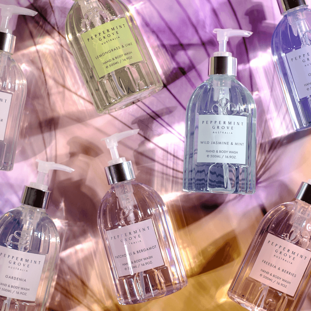 Hand & Body Wash - Peppermint Grove - Peppermint Grove Hand & Body Wash Patchouli & Bergamot - The Gift Company