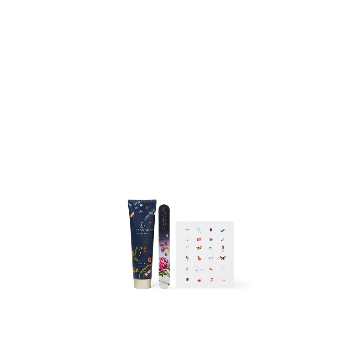 Hand & Nail Care Set - Glasshouse - Glasshouse Fragrances Lost in Amalfi Sea Mist Hand & Nail Set - The Gift Company
