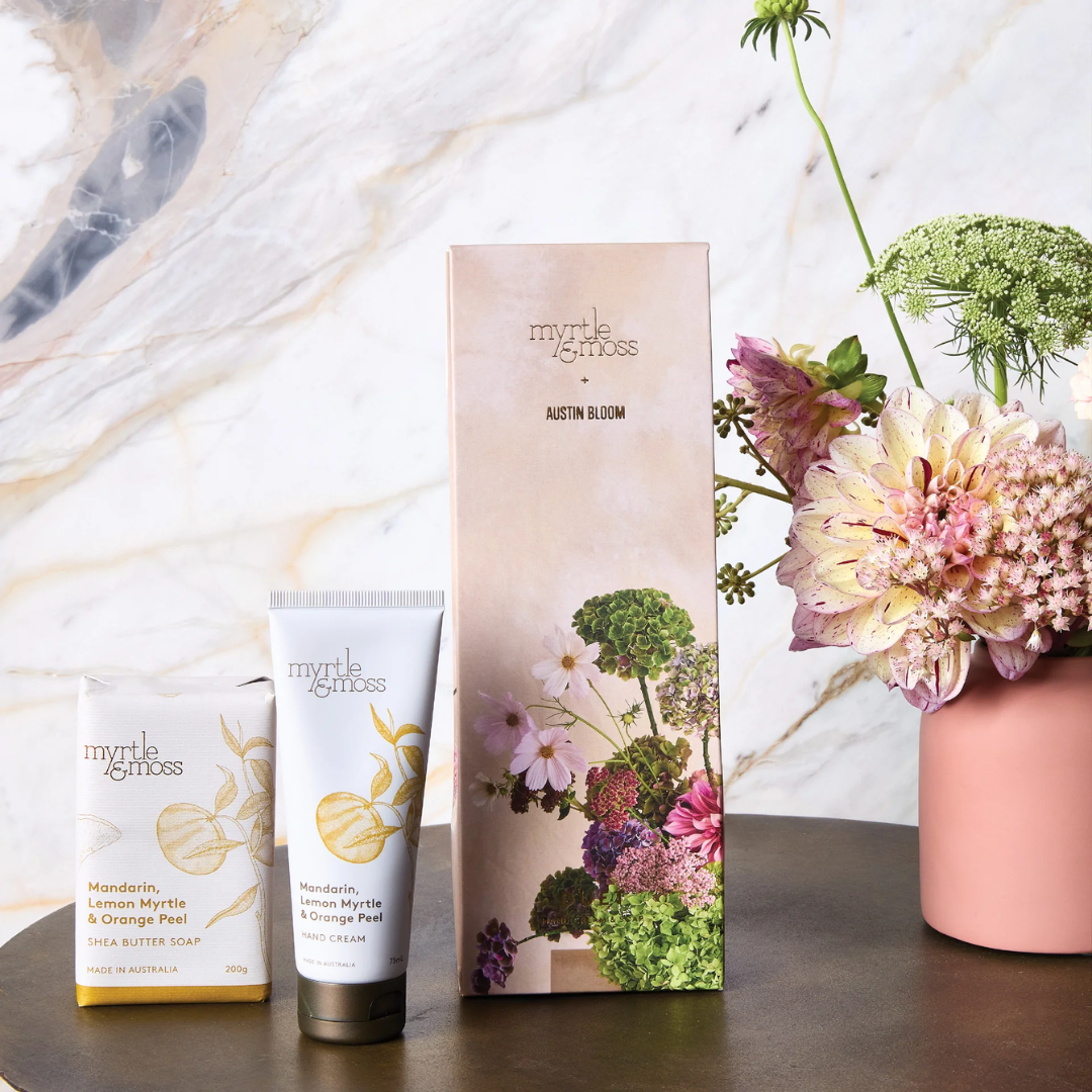 Hand Care Set - Myrtle & Moss - Myrtle & Moss Austin Bloom Duet - The Gift Company
