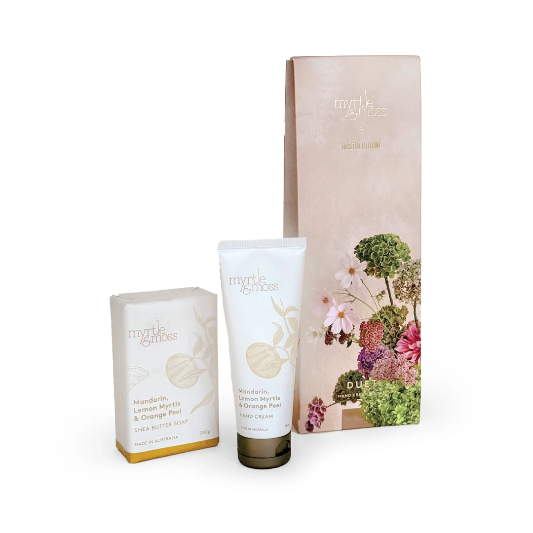 Hand Care Set - Myrtle & Moss - Myrtle & Moss Austin Bloom Duet - The Gift Company