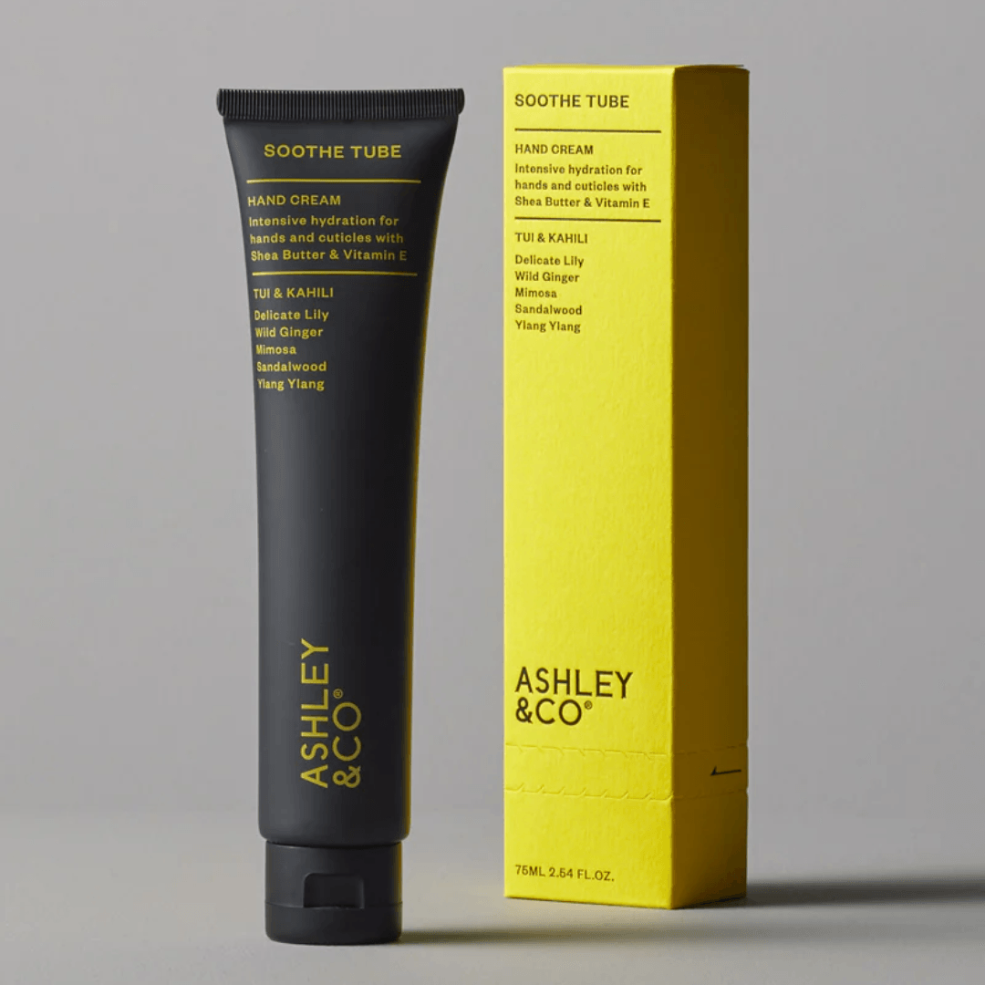 Hand Cream - Ashley & Co - Ashley & Co Soothe Tube Hand Cream Tui & Kahili 75ml - The Gift Company