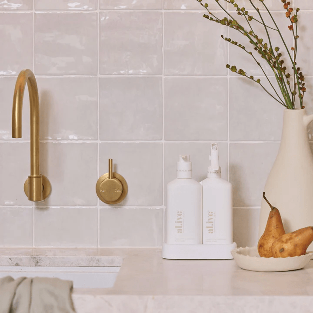 Hand Wash & Bench Spray - Al.ive - al.ive body Kitchen Duo - Lemon Myrtle & Honeydew - The Gift Company