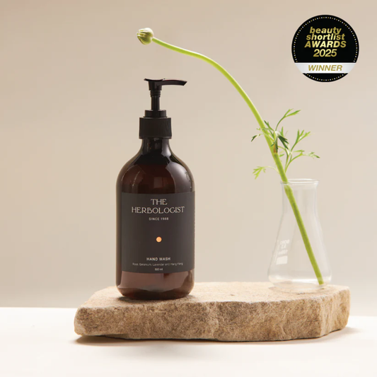 Hand Wash - The Herbologist - The Herbologist Rose, Geranium, Lavender and Ylang Ylang Hand Wash 500mL - The Gift Company