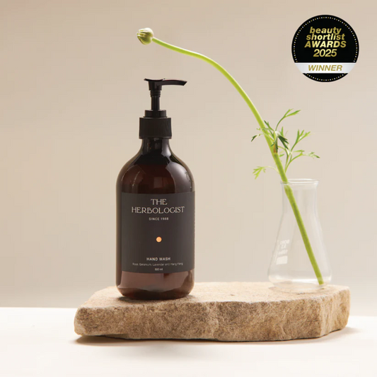 Hand Wash - The Herbologist - The Herbologist Rose, Geranium, Lavender and Ylang Ylang Hand Wash 500mL - The Gift Company