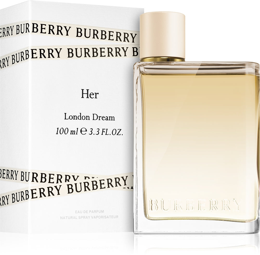 Burberry Her London Dream Eau de Parfum 100mL bottle and box