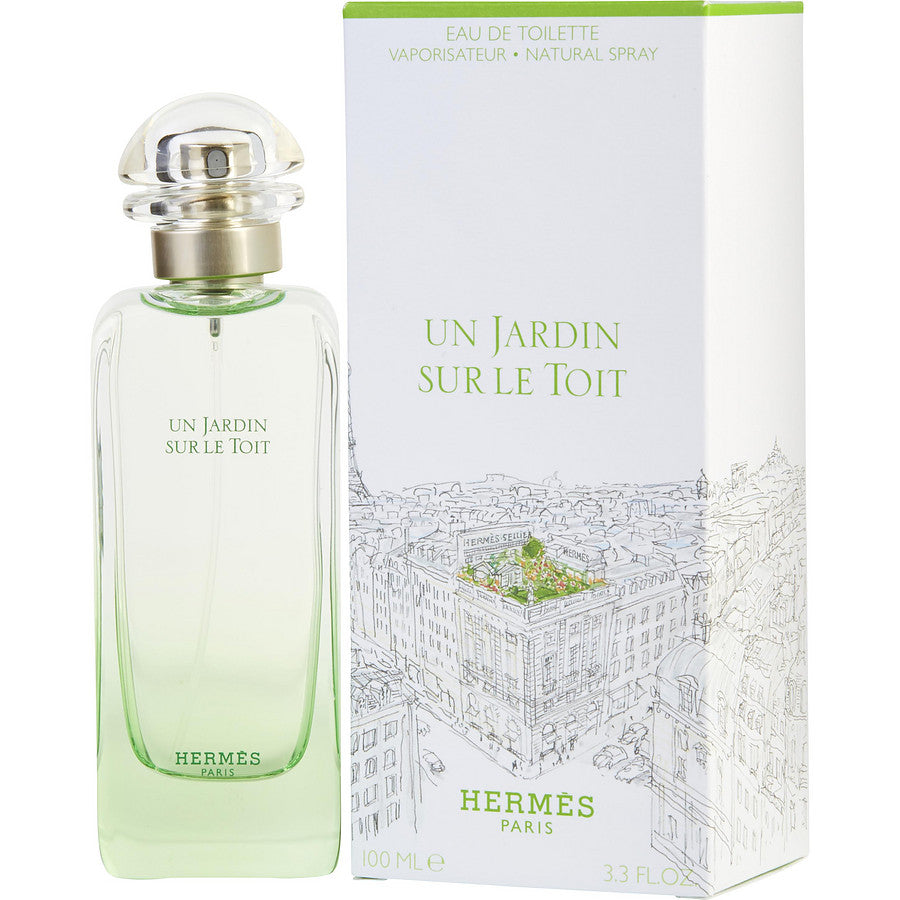 Hermès Un Jardin Sur Le Toit Eau de Toilette 100mL bottle and box